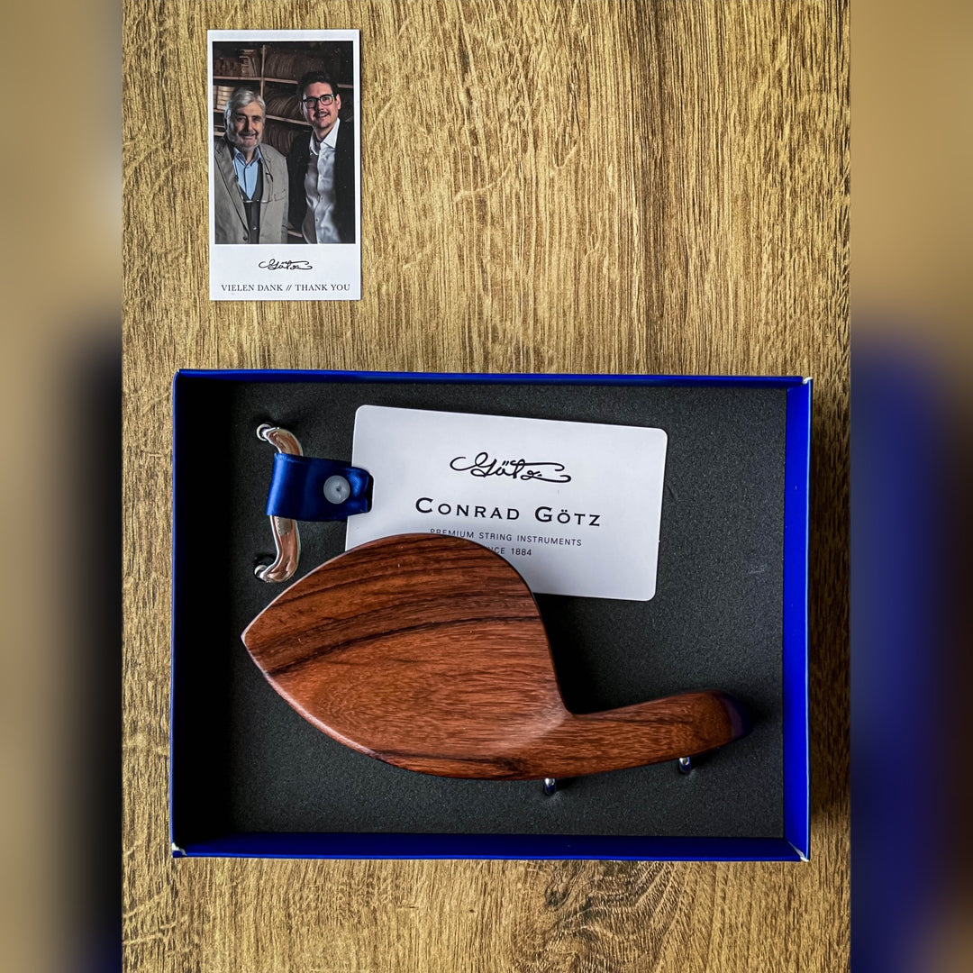 Guarneri Chinrest Violin 4/4 in Rosewood, ZK-4254