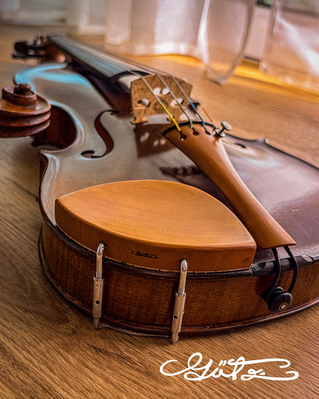 Kaufmann Kinnhalter Violine Buchsbaum, ZK-4257