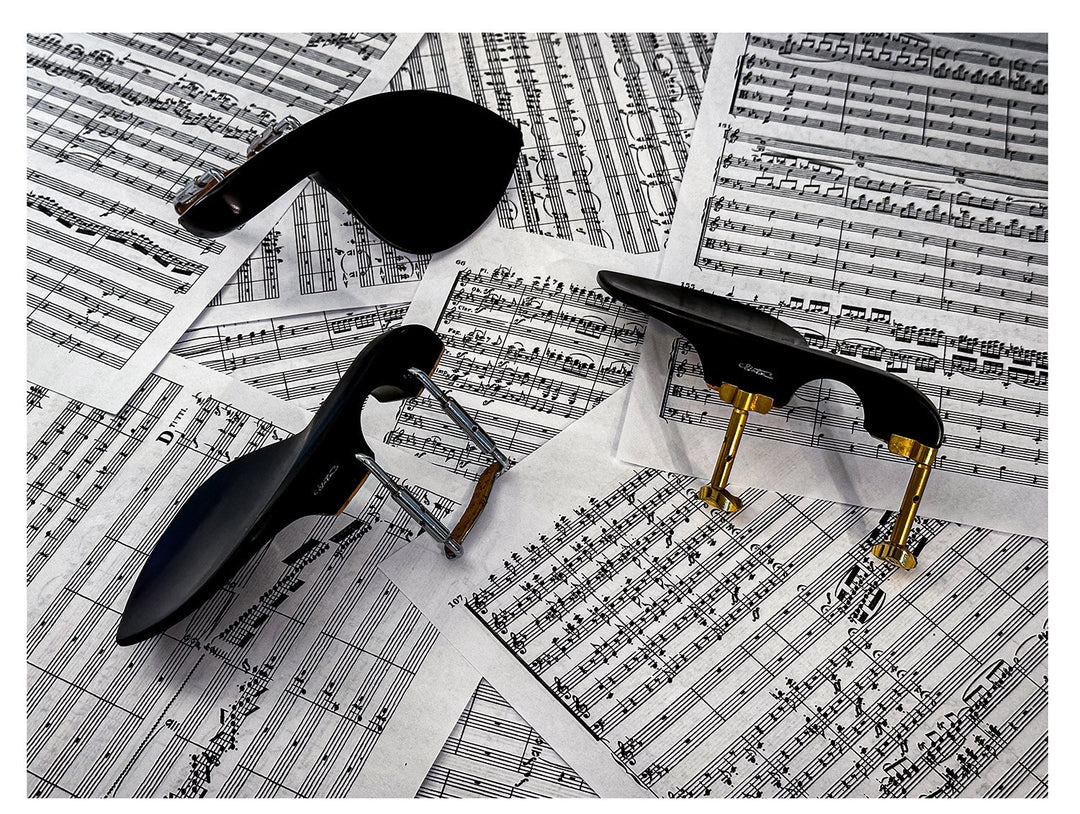Guarneri Kinnhalter Violine Ebenholz, ZK-1596G