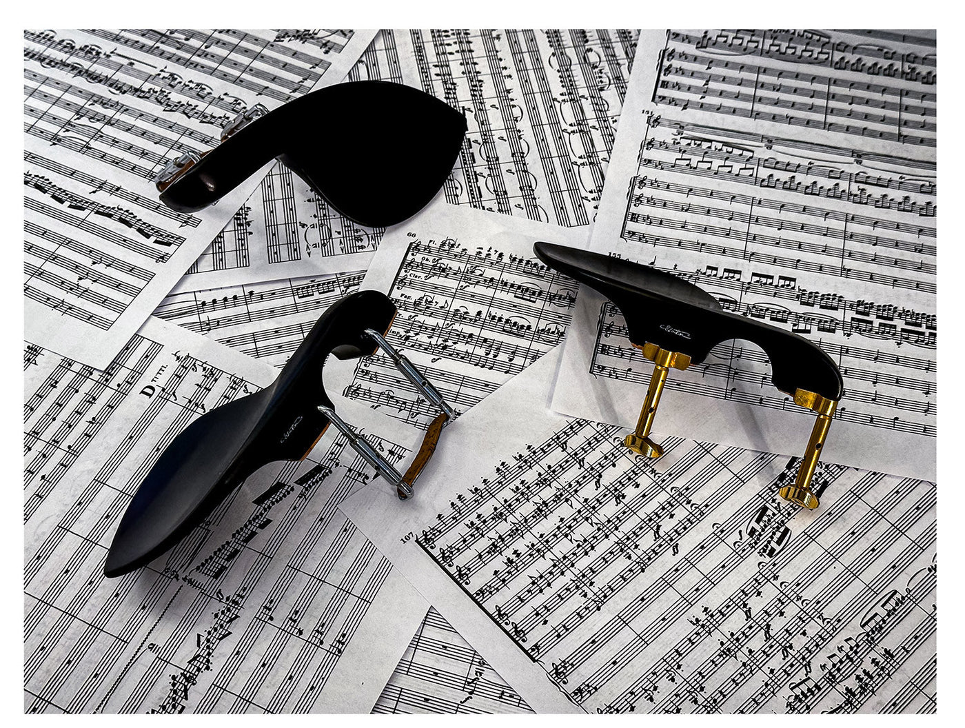 Guarneri Kinnhalter Violine Ebenholz