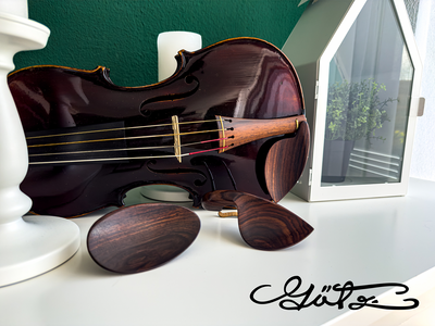 Stradivari Kinnhalter Violine Palisander