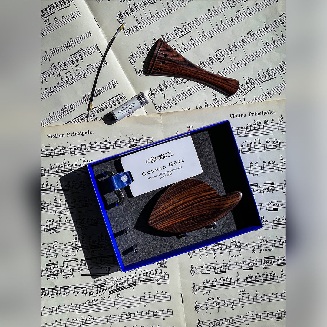 Morawetz Chinrest Violin in Rosewood, ZK-4841R-MED 