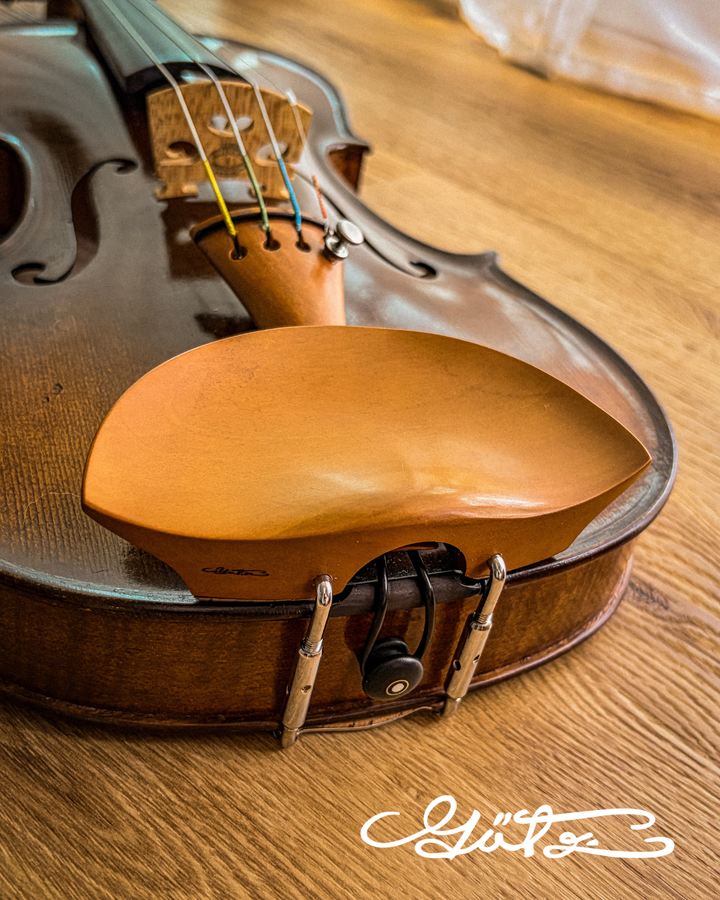 Flesch Traditionell Kinnhalter Violine Buchsbaum, ZK-4881