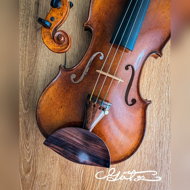Flesch Traditionell Kinnhalter Violine Palisander, ZK-4882