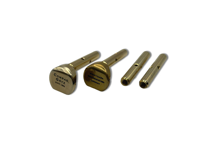 Kinnhalter GORDON für Viola, Ebenholz, Hill-Gold, ZK-V1571G