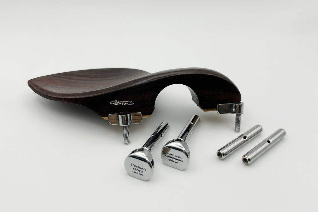 Kinnhalter Stradivari-Modell für Viola, Palisander, Hill-Chrom, ZK-V1595
