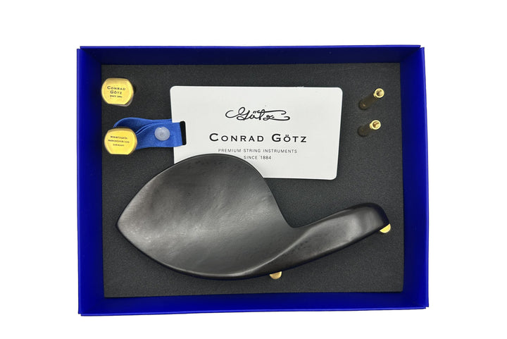 Guarneri Kinnhalter Viola natürliches Ebenholz, ZK-V1596G-NAT