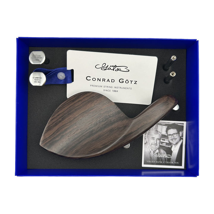 Kinnhalter Guarneri-Modell für Viola, Palisander, Hill-Chrom, ZK-V1598