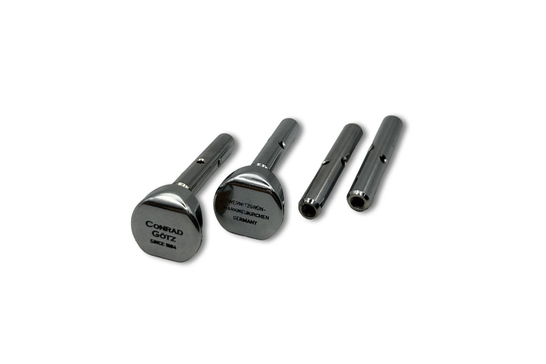 Kinnhalter Guarneri-Modell für Viola, Palisander, Hill-Chrom, ZK-V1598