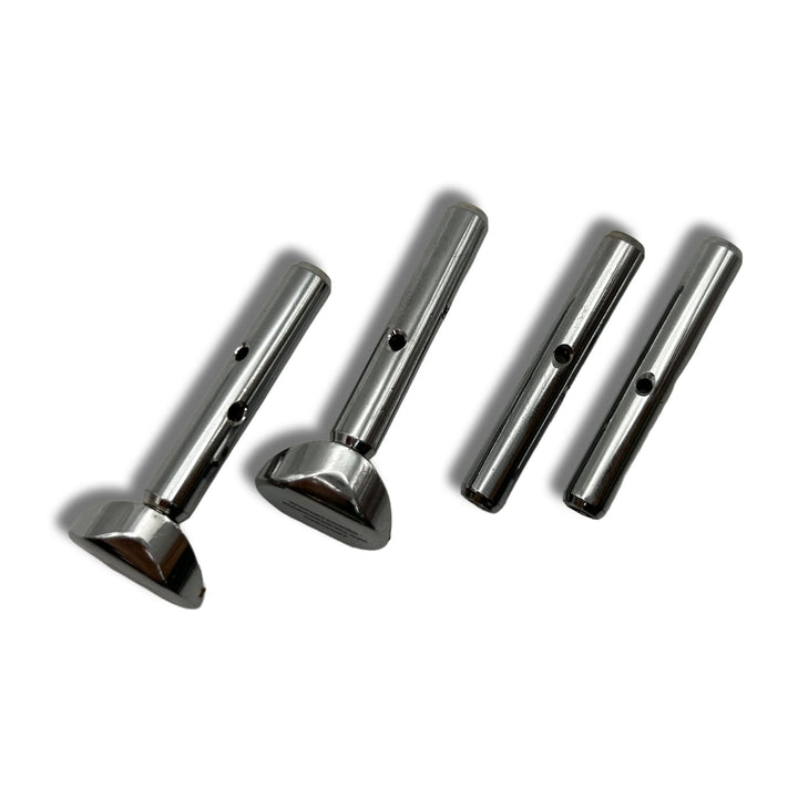 Kinnhalter MILANO für Viola, Ebenholz, Hill-Chrom, ZK-V271
