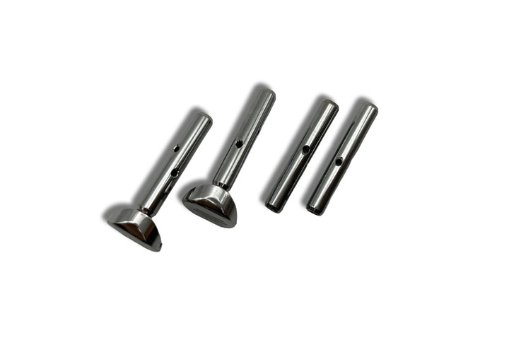 Kinnhalter MILANO für Viola, Ebenholz, Hill-Chrom, ZK-V271