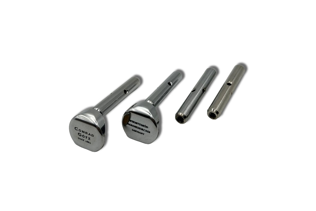 Kinnhalter MILANO für Viola, Buchsbaum, Hill-Chrom, ZK-V272