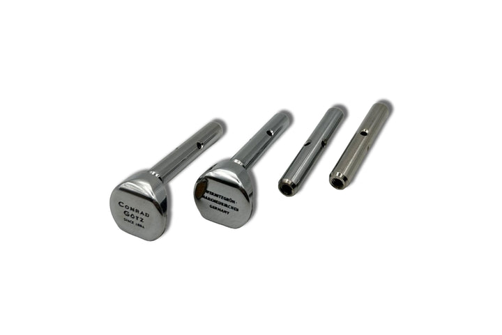 Kinnhalter MILANO für Viola, Buchsbaum, Hill-Chrom, ZK-V272