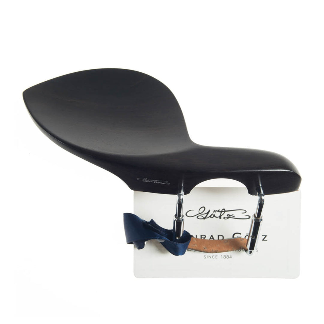 Chinrest, Vla, Guarneri, Ebony, Titanium, ZK-V4258-NAT-T