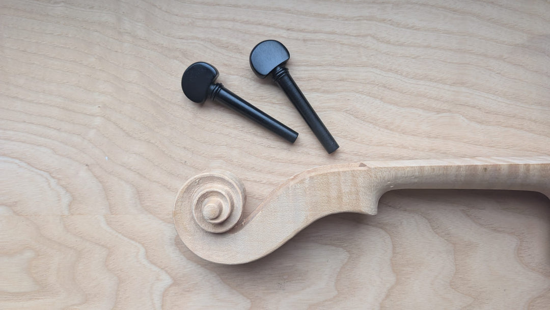 Pegs Viola, Bean Shape, ZW-VK3E-MED-SET