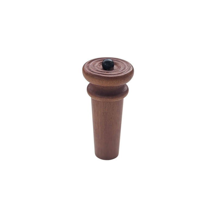Endknopf Viola Buchsbaum mit 3 Rillen, ZN-V707