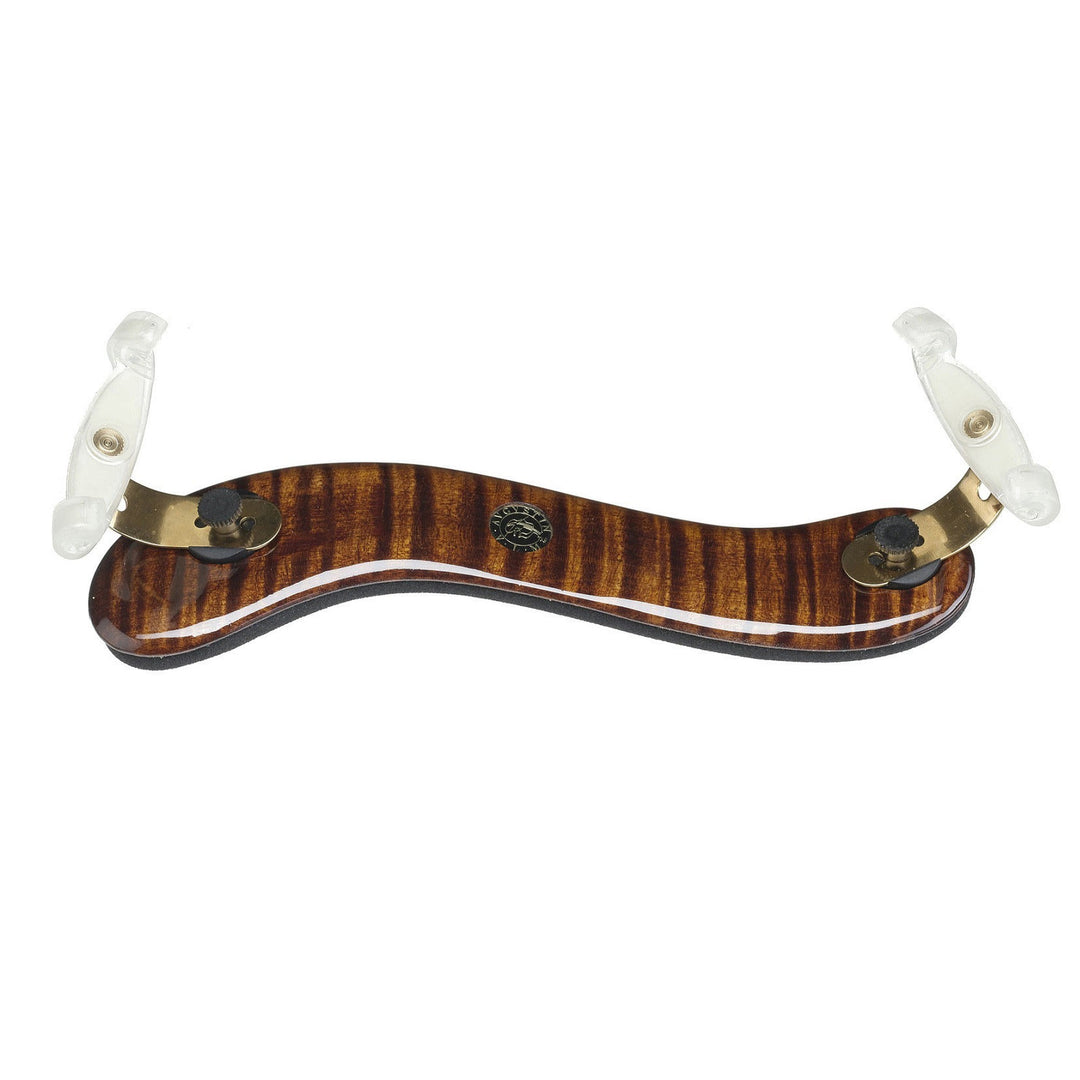 Viva la Musica Diamond Shoulder Rest for Violin (3/4-4/4), walnut, black, ZSR-A904434B-W