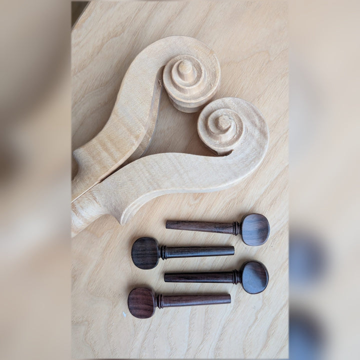 Wirbel Violine, Deutsches Modell, ZW-910R-MED-SET
