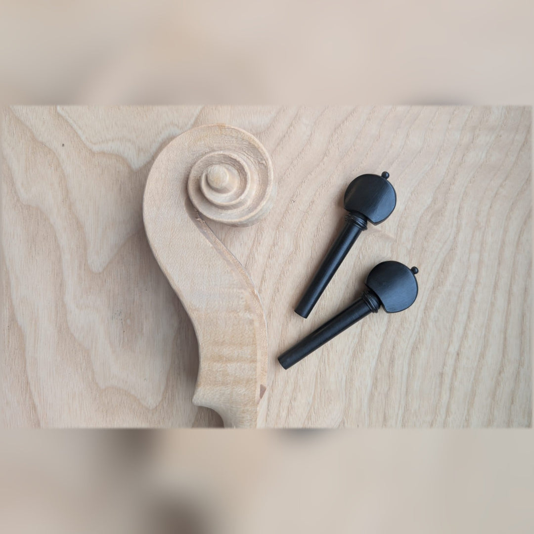 Wirbel Violine, Englisches Modell, ZW-961-SET