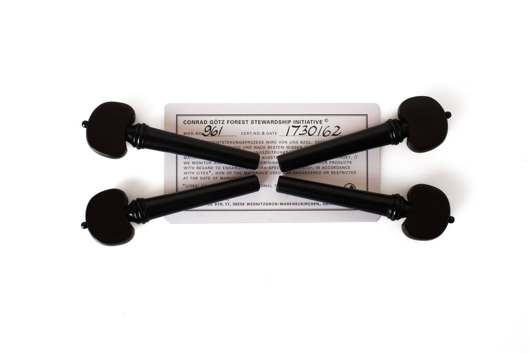 Wirbel Violine, Englisches Modell, ZW-961-SET