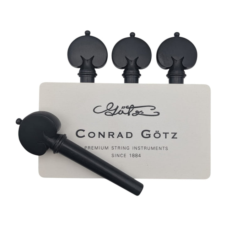 Wirbel Violine, Herzform, ZW-981-MED-SET