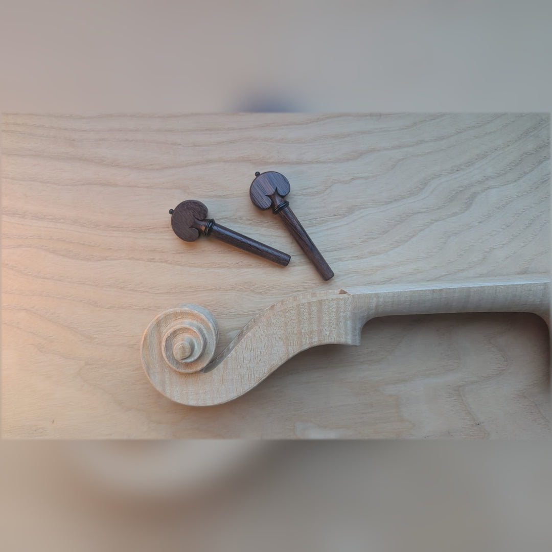 Wirbel Violine, Herzform, ZW-984-SET