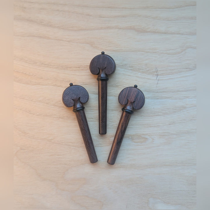 Wirbel Violine, Herzform, ZW-984-SET