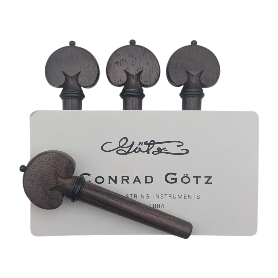 Wirbel Violine, Herzform, ZW-984-THIN-SET