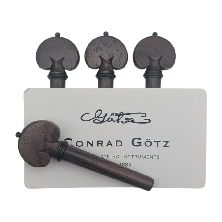 Wirbel Violine, Herzform, ZW-984-THIN-SET