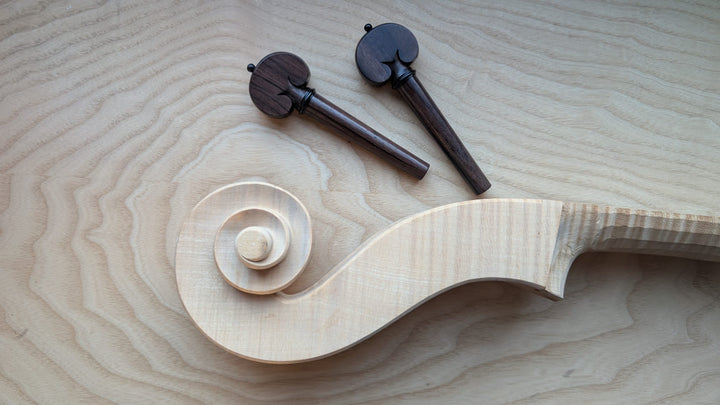 Pegs Cello, Heart Shape, ZW-C984-SET
