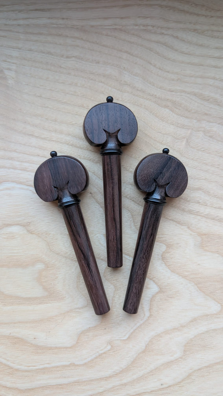Pegs Cello, Heart Shape, ZW-C984-SET