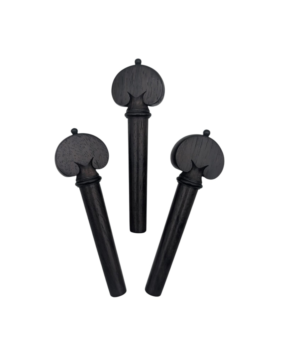 Pegs Viola, Heart Shape, ZW-V984-SET