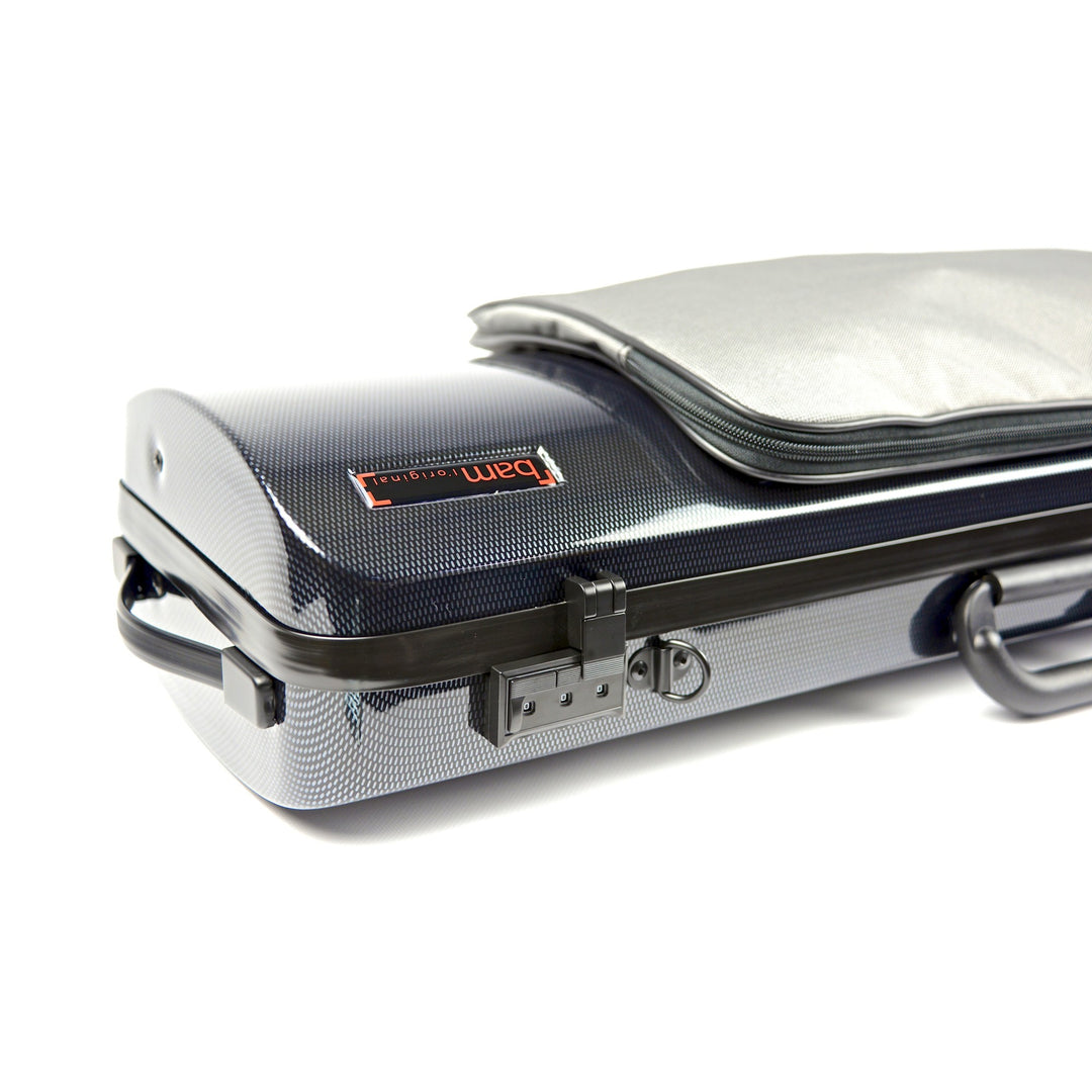BAM 2011XL Hightech Oblong Violinen Etui mit Tasche