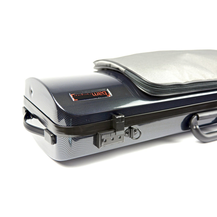 BAM 2011XL Hightech Oblong Violinen Etui mit Tasche