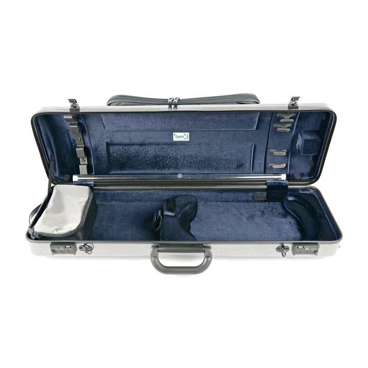 BAM 2011XL Hightech Oblong Violinen Etui mit Tasche