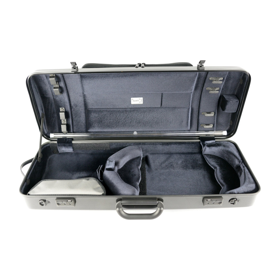BAM 2202XL Hightech Oblong Viola Etui mit Tasche