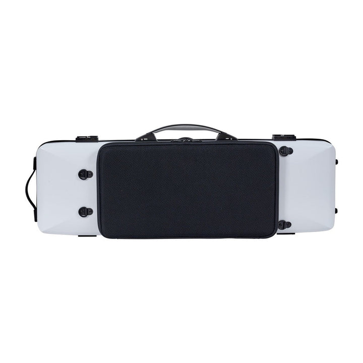 BAM Ice Supreme Hightech Oblong Etui für Violine, weiß, BAM-ICE2018XLW