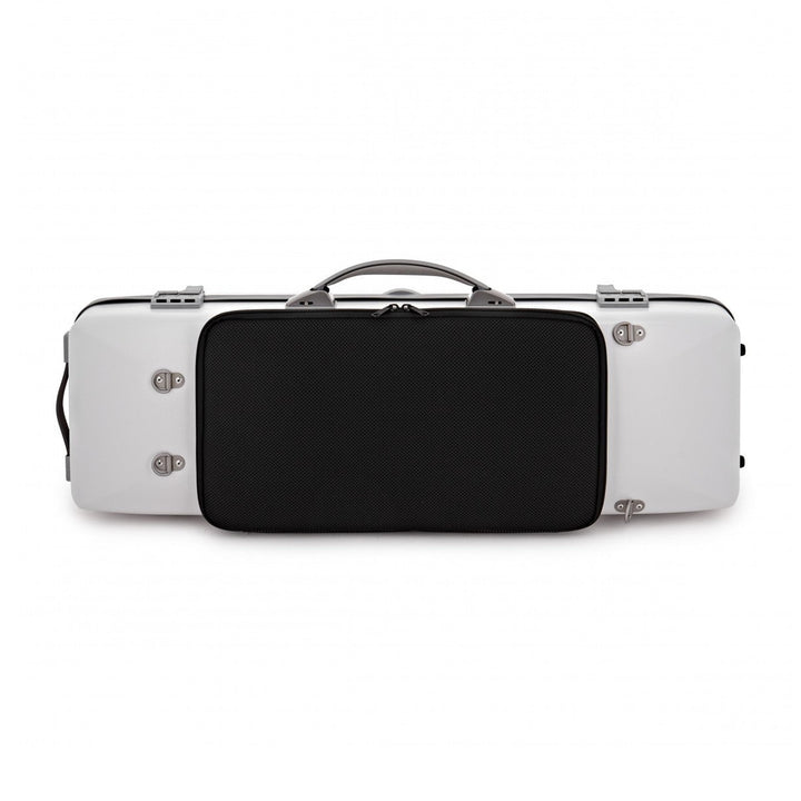 BAM Ice Supreme Hightech Oblong Etui für Violine, weiß, BAM-ICE2018XLW