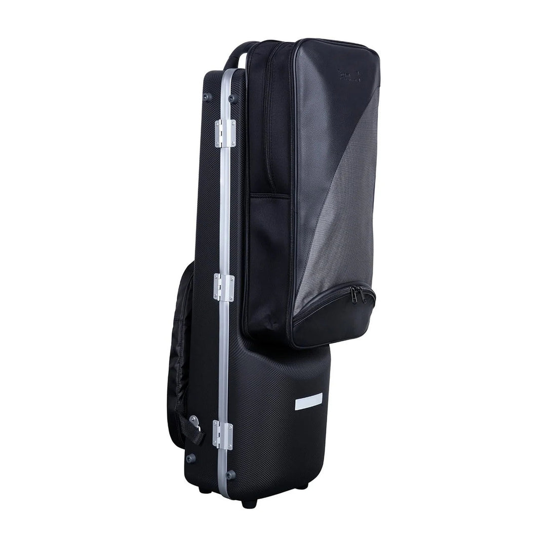 BAM Panther Hightech Bassklarinettenetui (bis C) mit Doppel-Klarinettenetui, BAM-PANT3126XL