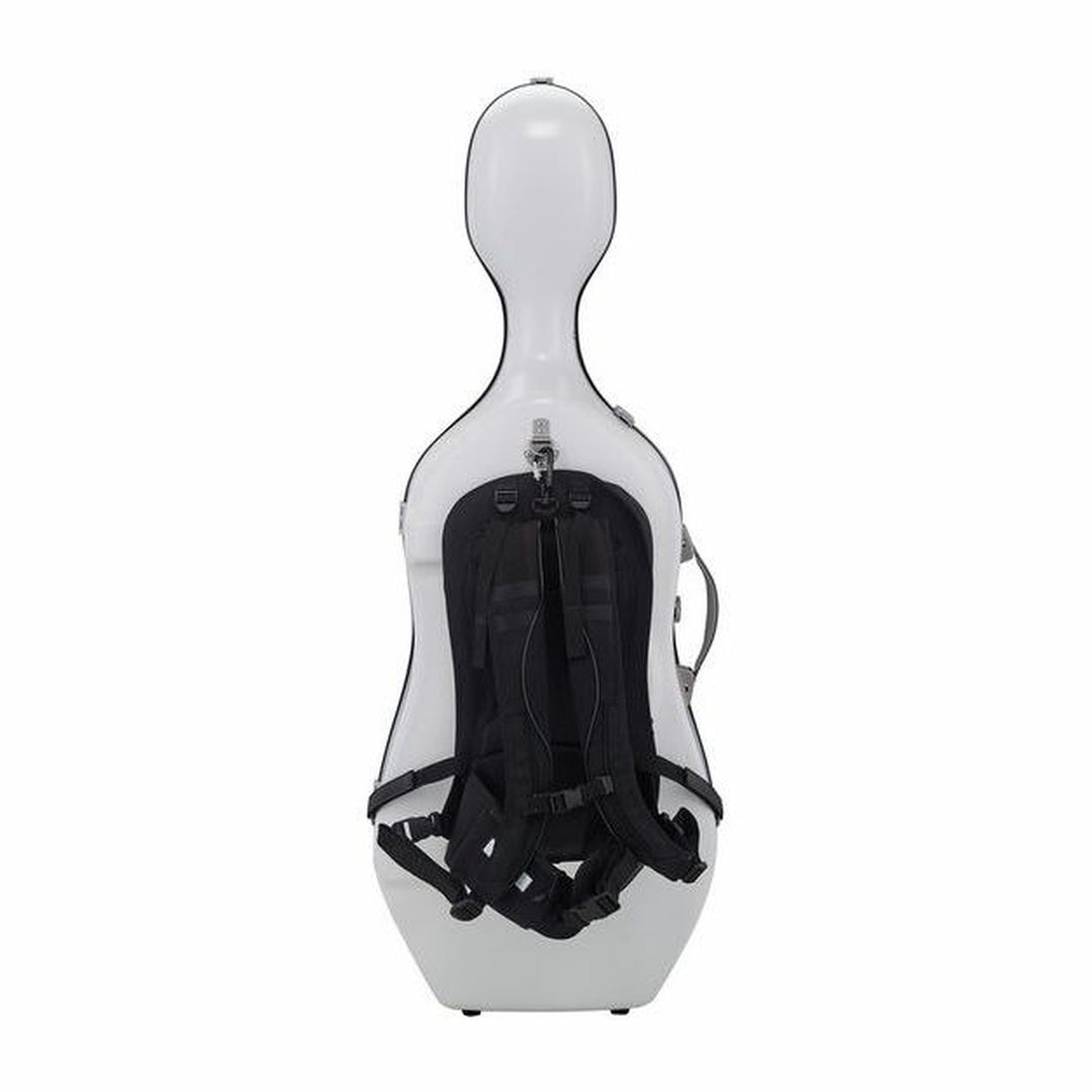 BAM Ice-Supreme Hightech Case for Cello, White, BAM-SUP1005XLW