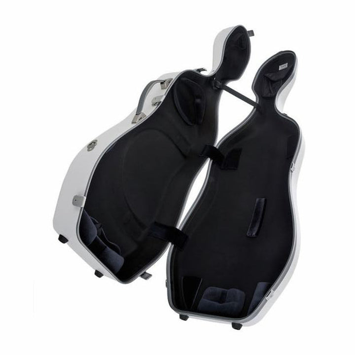 BAM Ice-Supreme Hightech Case for Cello, White, BAM-SUP1005XLW