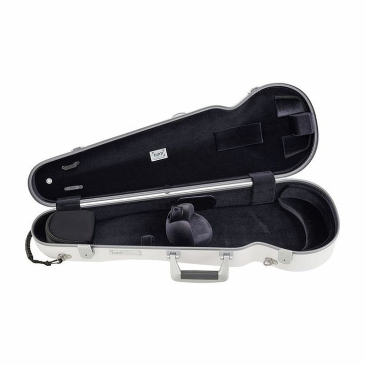 BAM Supreme Contoured Etui für Violine, weiß, BAM-SUP2002XLW