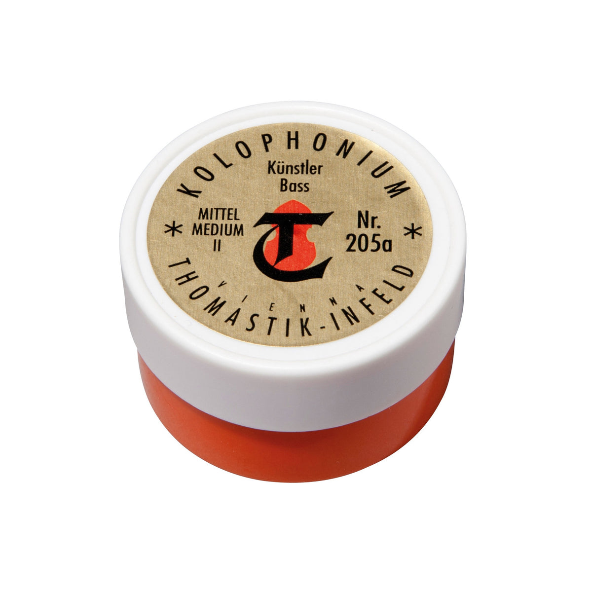 Thomastik Kuenstler-Kolophonium 205A Mittel (Kontrabass)