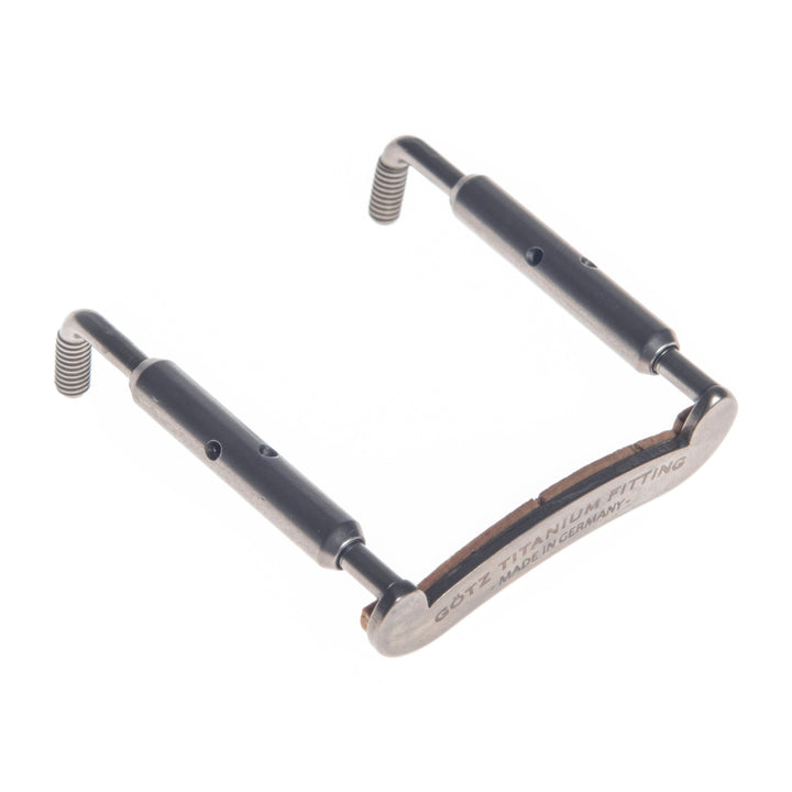 Götz Pure Titanium Chinrest Hardware, Closed, ZK