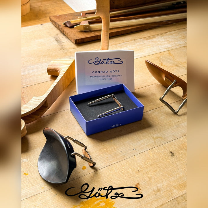 Götz Pure Titanium Chinrest Hardware, Closed, ZK