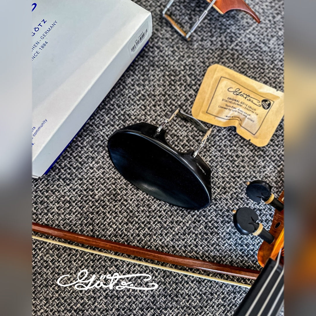 New Flesch Kinnhalter Violine Ebenholz, ZK-300E