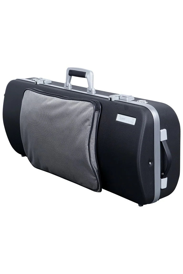 BAM PANT2202XL Panther Hightech Oblong Viola Case with Pocket