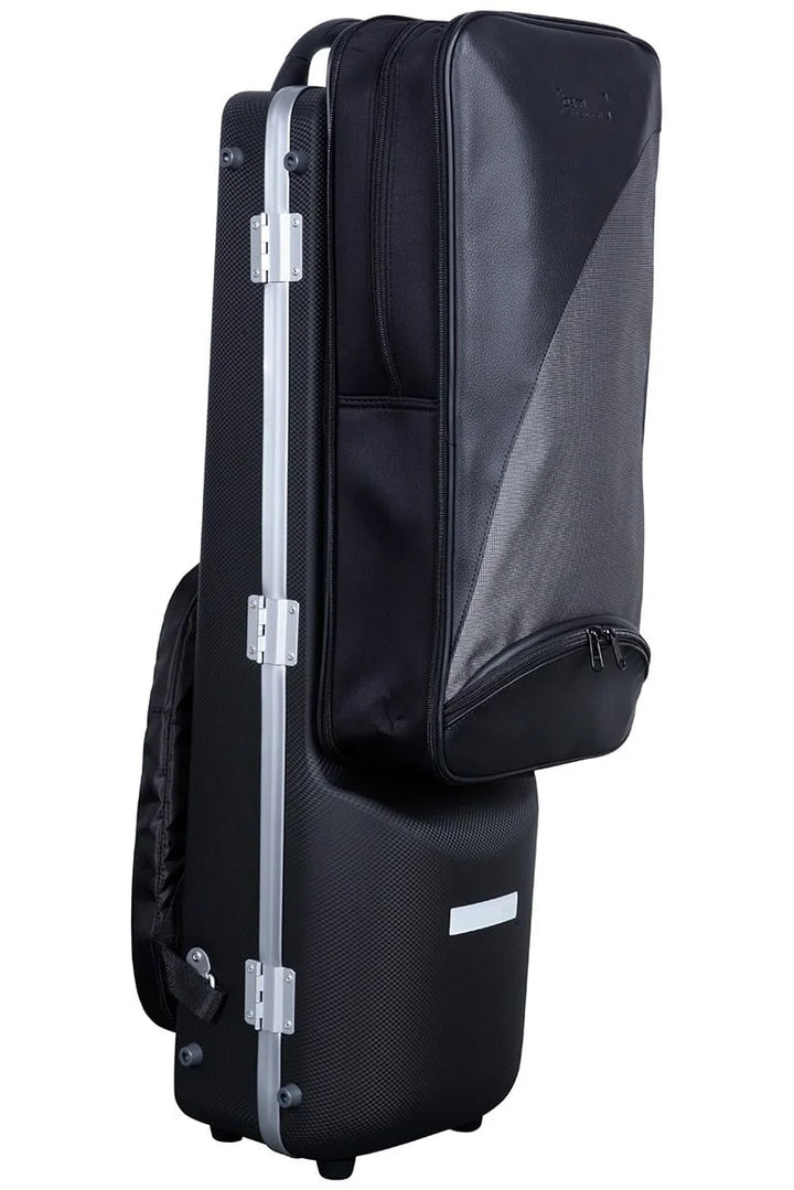 BAM PANT3126XL Panther Hightech Bassklarinettenetui (bis C) mit Doppel-Klarinettenetui