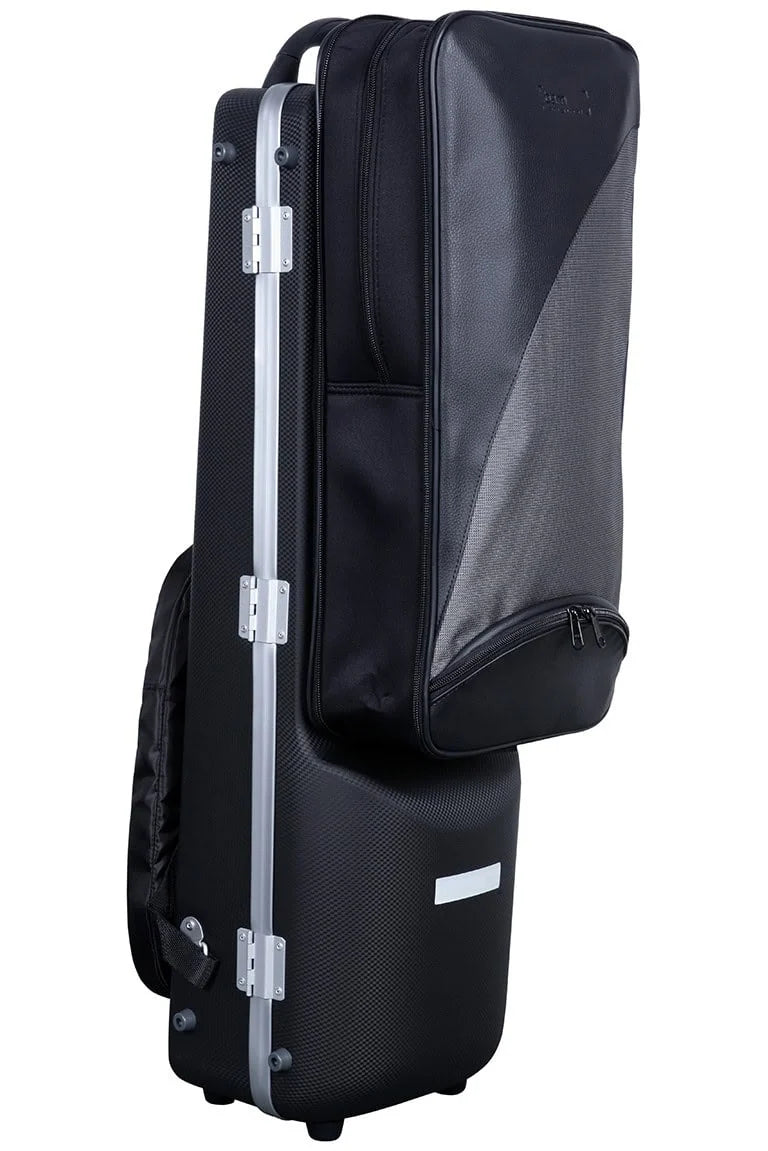 BAM PANT3126XL Panther Hightech Bassklarinettenetui (bis C) mit Doppel-Klarinettenetui