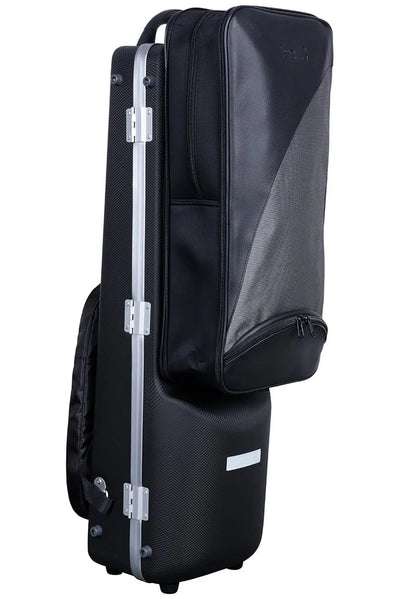 BAM PANT3126XL Panther Hightech Bassklarinettenetui (bis C) mit Doppel-Klarinettenetui